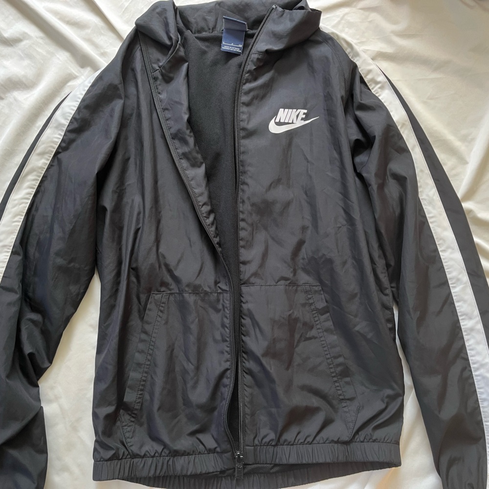 Nike Charcoal Gray Windbreaker